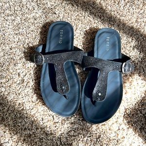 TORRID Rhinestone Sandals